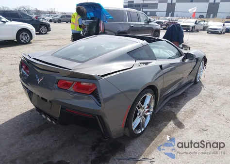 2016 Chevrolet Corvette Stingray Z51 из США, поврежденный, VIN 1G1YM2D73G5111075
